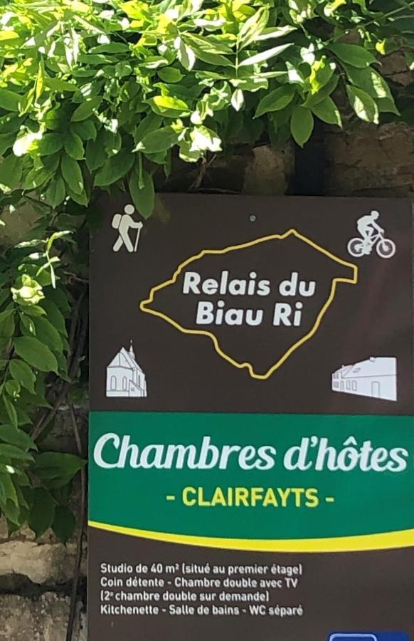 Отель Le Relais Du Biau Ri Clairfayts Экстерьер фото